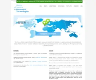 Mastergeotech.info(GIS ESRI master geospatial webmapping) Screenshot