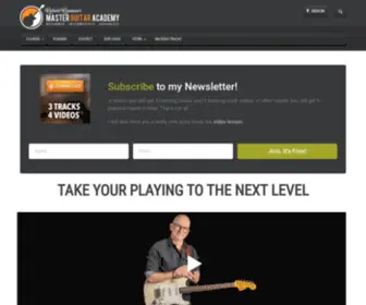Masterguitaracademy.com(Master Guitar Academy) Screenshot