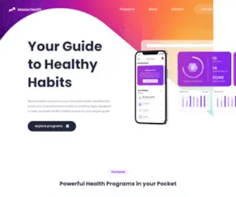 Masterhealth.care(Health & Lifestyle Programs from Experts) Screenshot