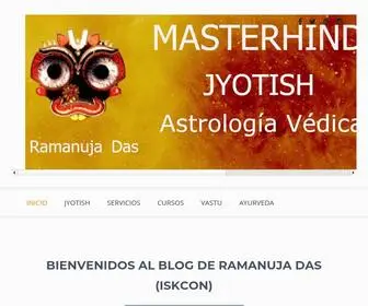 Masterhindu.com(ASTROLOGÍA VÉDICA) Screenshot