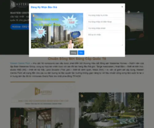 Mastericentre.com(Bất động sản) Screenshot