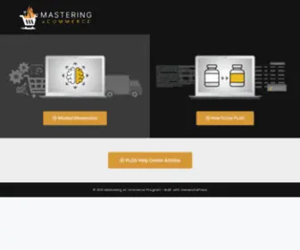 Masteringecommerce.com(Mastering eCommerce Program) Screenshot