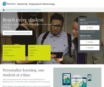 Masteringgeography.com(Mastering Geography & Meteorology) Screenshot