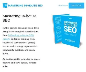 Masteringinhouseseo.com('Mastering in) Screenshot