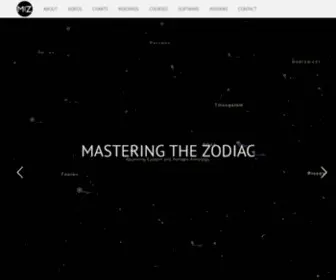 Masteringthezodiac.com(True Sidereal Astrology Charts & More) Screenshot