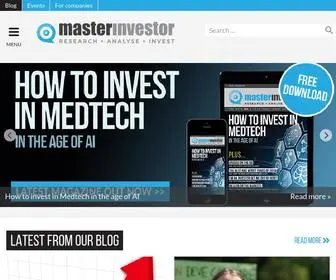 Masterinvestor.co.uk(Master Investor) Screenshot