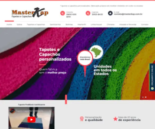 Masterkap.com.br(Masterkap) Screenshot