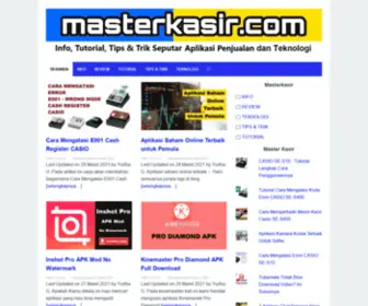 Masterkasir.com(Info) Screenshot