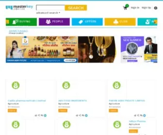 Masterkeyonline.com(The world's First B2B Social Commerce Portal) Screenshot