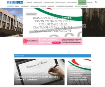 Masterlex.it(Quotidiano giuridico online) Screenshot