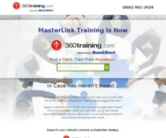 Masterlinktraining.com(Providing IT Training and Certification for Wisconsin) Screenshot