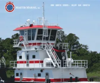 Mastermarineinc.com(Master Marine new ship builds) Screenshot