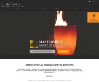 Mastermeltgroup.com(Mastermelt Group Of Companies) Screenshot