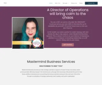 Mastermindbusinessservices.com(Director of Operations) Screenshot