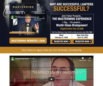 Mastermindexperience.com(The Mastermind Experience) Screenshot