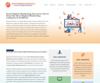 Mastermindinfotech.com(A Centre of Complete IT Solutions) Screenshot
