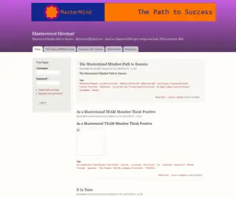 Mastermindmindset.com(Mastermind Mindset) Screenshot