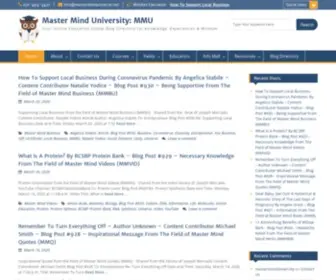 Masterminduniverse.net(Your Online Education Global Blog Directory for Knowledge) Screenshot