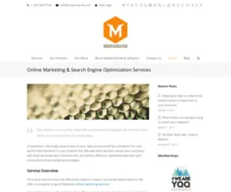 Mastermynde.com(Comox Valley SEO & Online Marketing Services) Screenshot