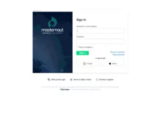 Masternautconnect.com(Masternaut) Screenshot