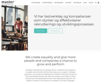 Master.no(Master Norge) Screenshot