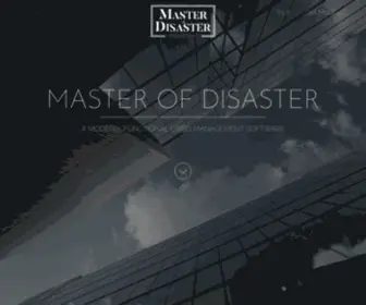 Masterofdisaster.co.uk(Master of Disaster) Screenshot