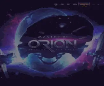 Masteroforion.com(Master of Orion) Screenshot