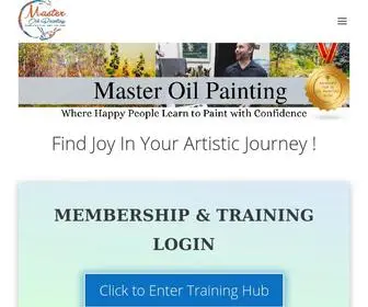 Masteroilpainting.com(Master Oil Painting) Screenshot