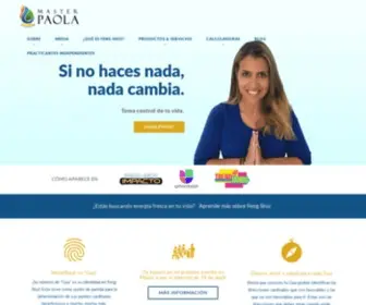 Masterpaola.com(Master Paola Gomez) Screenshot