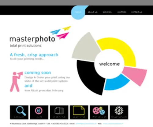 Masterphoto.ie(Masterphoto Digital) Screenshot