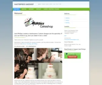 Masterpiececakes.com(MASTERPIECE CAKESHOP) Screenshot