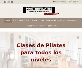 Masterpilates.center(Escuela de referencia en España) Screenshot