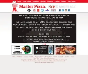 Masterpizza.com(Master Pizza) Screenshot