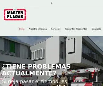 Masterplagas.cl(Master Control de Plagas LTDA) Screenshot