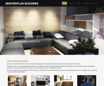 Masterplan.com.sg(MASTERPLAN BUILDERS) Screenshot