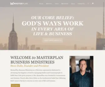 Masterplanministries.org(Masterplan Business Ministries) Screenshot