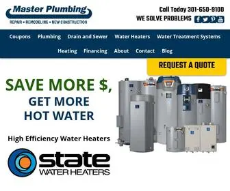 Masterplumbing.com(Master Plumbing) Screenshot