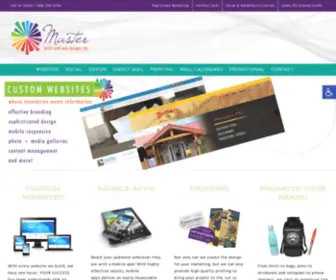 Masterprintandweb.com(Master Print Web Design) Screenshot