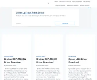 Masterprinterdrivers.com(Master Printer Drivers) Screenshot