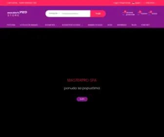 Masterpro-Spa.com(MasterPRO Store) Screenshot