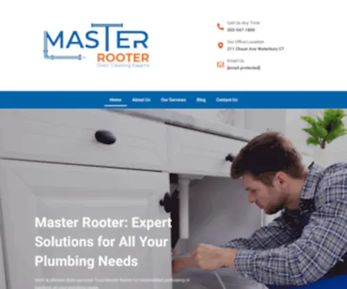 Masterrooterct.com(Masterrooterct) Screenshot