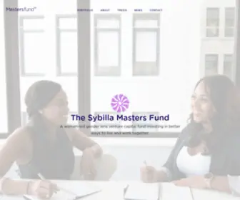 Masters.vc(The Sybilla Masters Fund) Screenshot