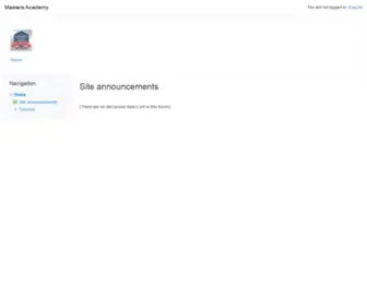 Mastersacademy.live(Masters Academy) Screenshot