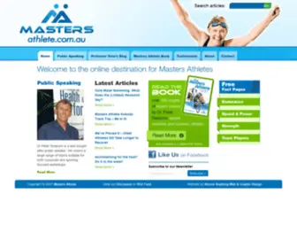 Mastersathlete.com.au(Masters Athlete) Screenshot