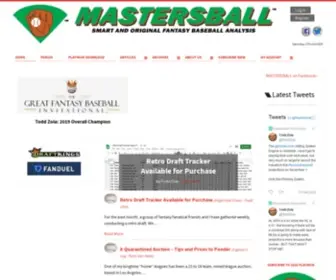 Mastersball.com(Mastersball) Screenshot
