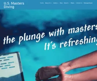 Mastersdiving.org(Masters Diving) Screenshot