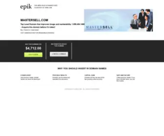 Mastersell.com(MasterSell) Screenshot