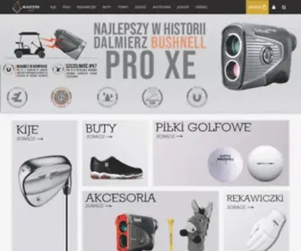 Mastersgolf.pl(Sprzęt do golfa) Screenshot