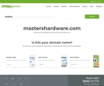 Mastershardware.com(Masters Hardware) Screenshot
