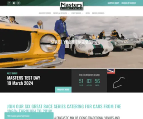 Mastershistoricracing.com(Mastershistoricracing) Screenshot